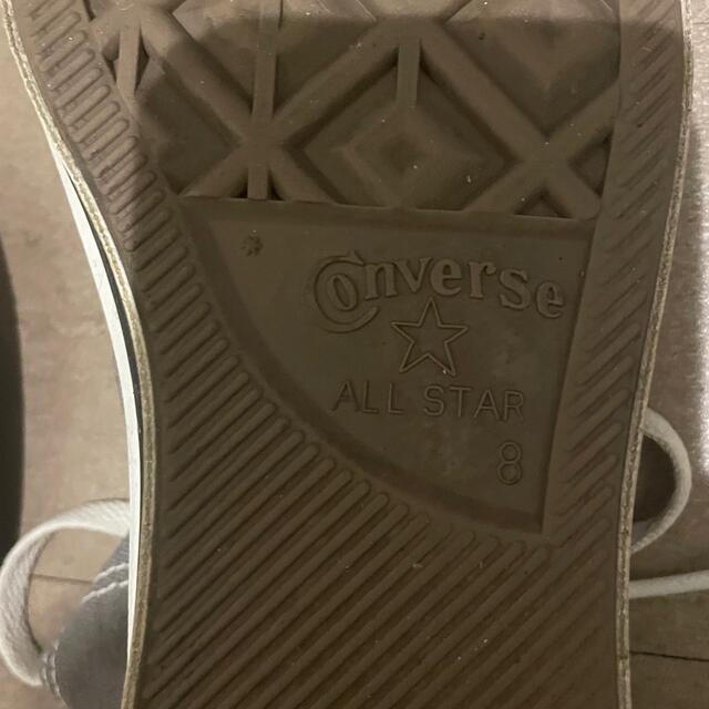 CONVERSE(コンバース)のコンバース　オールスター　ハイカット　スニーカー　グレー　26.5cm メンズの靴/シューズ(スニーカー)の商品写真