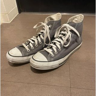 コンバース(CONVERSE)のコンバース　オールスター　ハイカット　スニーカー　グレー　26.5cm(スニーカー)