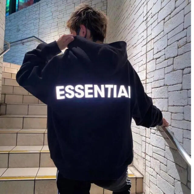 FOG Essentials エッセンシャルズ パーカー ブラック L