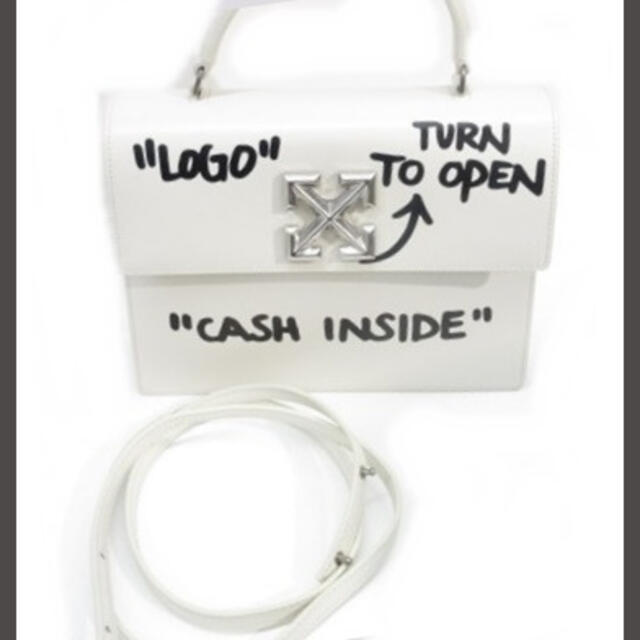 オフホワイト 2.8 Jitney bag CashInside バッグ95cmショルダーの長さ