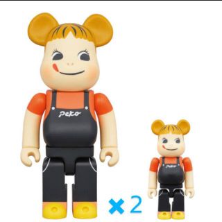 フジヤ(不二家)の送料無料 BE＠RBRICK  ペコ コーヒーミルキー 100％ ＆ 400％(その他)