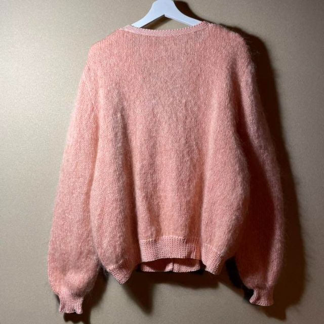 VINTAGE】美品 ヨーロッパ直輸入 高級モヘア ハンドニット レトロ