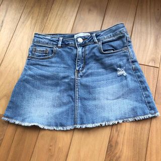 ザラキッズ(ZARA KIDS)のZARA KIDS  デニムスカート(スカート)