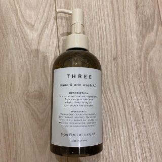 スリー(THREE)のTHREE ハンド&アームウォッシュ AC 250ml(ボディソープ/石鹸)