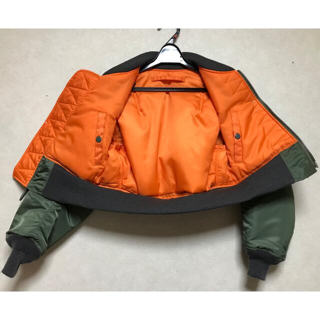 BUZZRICKSON‘S ×BEAMS BOY 別注MA-1 チビ丈ジャケット