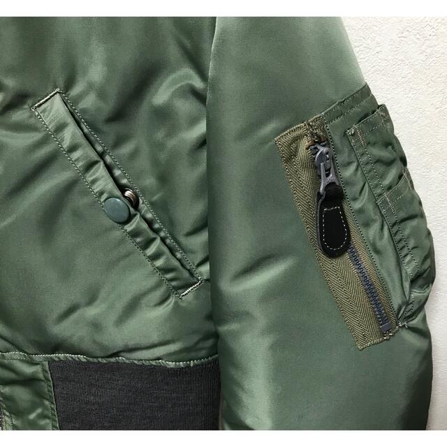 BUZZRICKSON‘S ×BEAMS BOY 別注MA-1 チビ丈ジャケット