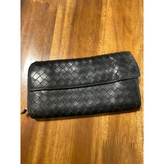 ボッテガヴェネタ(Bottega Veneta)のボッテガ長財布　黒(長財布)