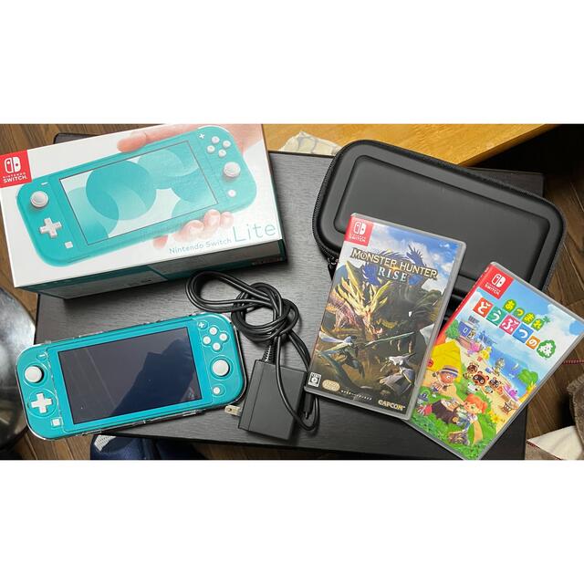 ゲームソフトゲーム機本体Nintendo Switch  Lite ターコイズ