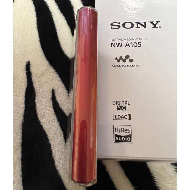 SONY ウォークマン Aシリーズ NW-A105 16GBレッド  美品