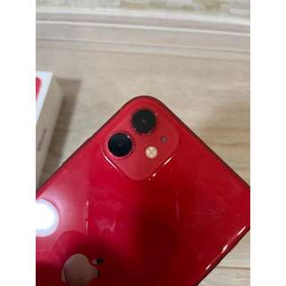 iPhone - iPhone 11 (PRODUCT)RED 256 GB SIMフリーの通販 by SP's