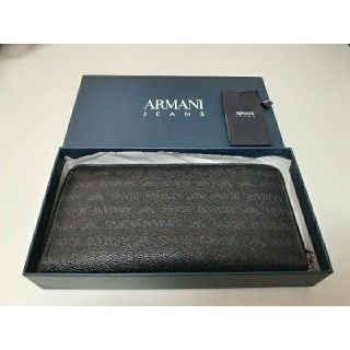 アルマーニジーンズ(ARMANI JEANS)のARMANI JEANS アルマーニジーンズ　 ラウンドファスナー長財布(長財布)