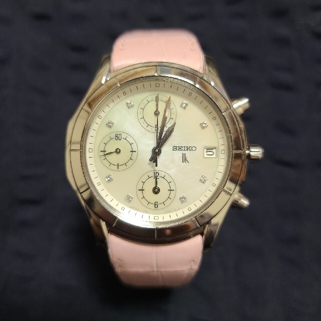 SEIKO - ☆極美品☆セイコールキア OSSVL021☆ダイヤ入り文字盤 SEIKO - ☆極美品☆セイコールキア OSSVL021☆ダイヤ入り文字盤