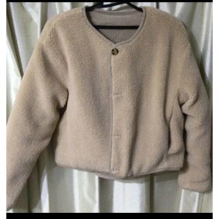 ザラ(ZARA)のZARA ザラ　リバーシブルコーデュロイボアジャケット　M 新品未使用(その他)