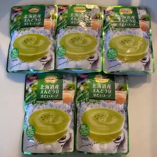 エスエスケイ(SSK)のSSK 北海道産　えんどう豆　冷たいスープ　冷製スープ　5袋(インスタント食品)
