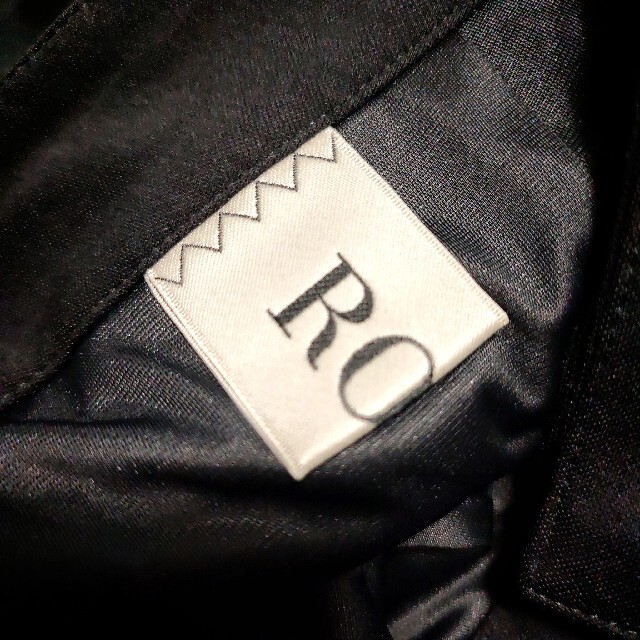 ROPE’(ロペ)のロペ  ピンヘッドセンタープレスパンツ S 黒 レディースのパンツ(カジュアルパンツ)の商品写真