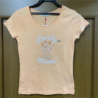 プライベートレーベル(PRIVATE LABEL)のプライベートレーベル　マリー　半袖　オレンジ　Tシャツ(Tシャツ(半袖/袖なし))