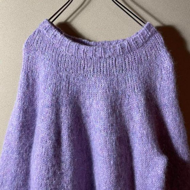 VINTAGE】70sヨーロッパ直輸入! 高級ニット モヘア レトロ女子