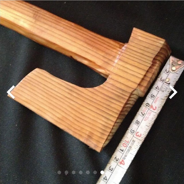 木製手斧A エンタメ/ホビーのコスプレ(小道具)の商品写真