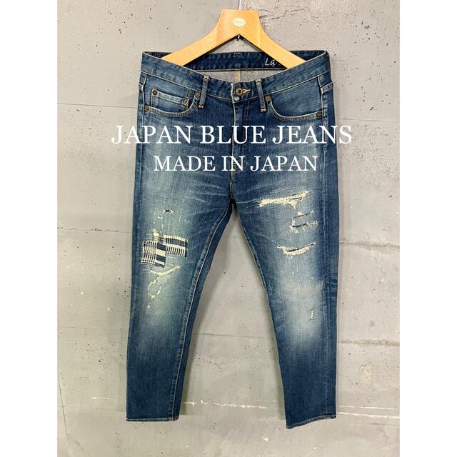 JAPAN BLUE JEANS ダメージ加工デニム！日本製！