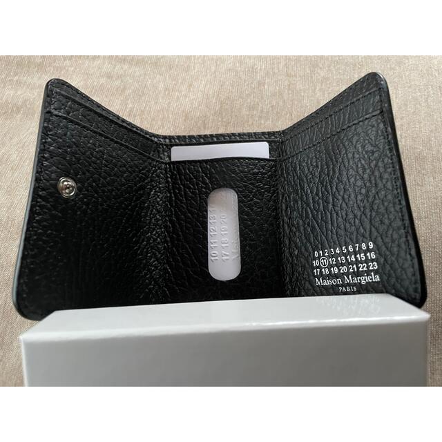 Maison Martin Margiela(マルタンマルジェラ)の21AW新品 メゾン マルジェラ カードケース 札入れ 黒 折り財布 ブラック レディースのファッション小物(財布)の商品写真