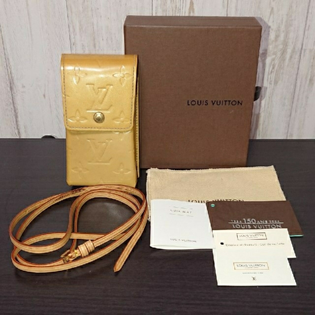 LOUIS VUITTON(ルイヴィトン)のmimi様専用☆ルイヴィトン＊ヴェルニ シガレットケース 箱付き レディースのファッション小物(その他)の商品写真