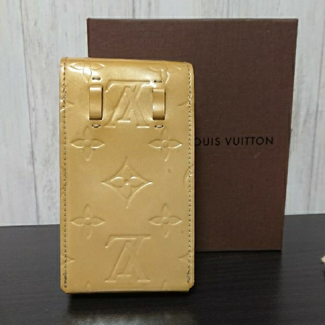 LOUIS VUITTON(ルイヴィトン)のmimi様専用☆ルイヴィトン＊ヴェルニ シガレットケース 箱付き レディースのファッション小物(その他)の商品写真