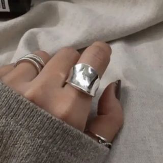 tear drop ring silver①(リング(指輪))