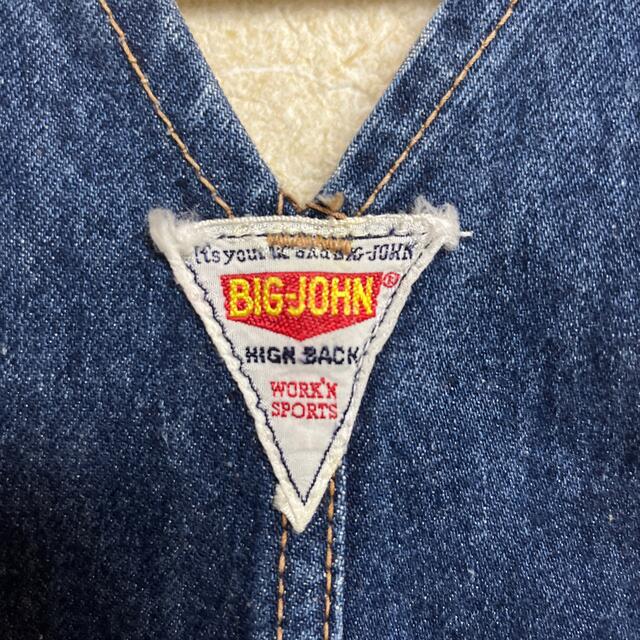 BIG JOHN(ビッグジョン)のビッグジョン　オーバーオール　サロペット キッズ/ベビー/マタニティのキッズ服女の子用(90cm~)(パンツ/スパッツ)の商品写真
