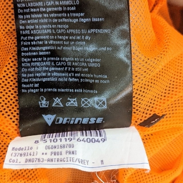 DANESE(ダネーゼ)のDAINESEੈ✩ダイネーゼ  ナイロンパンツ サイズM 自動車/バイクのバイク(装備/装具)の商品写真