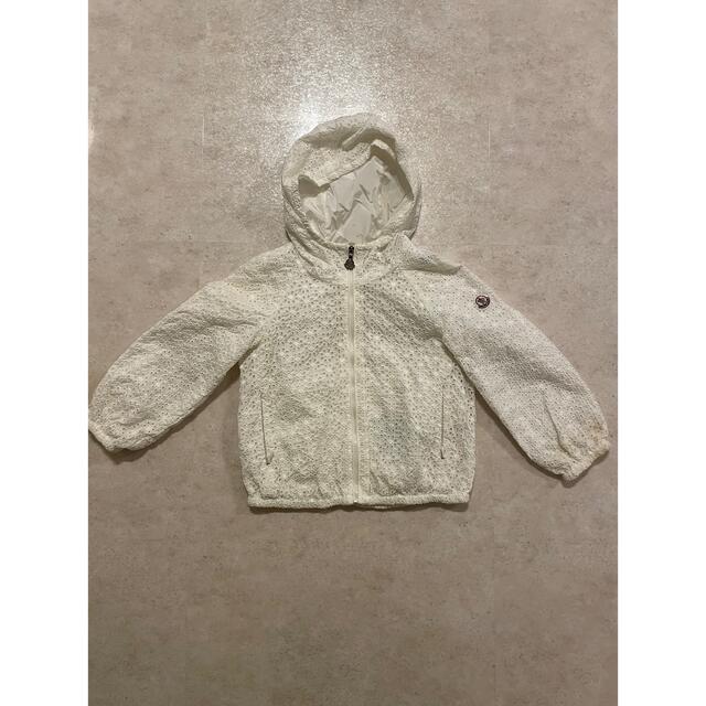 MONCLER(モンクレール)のモンクレールキッズ　レースブルゾン キッズ/ベビー/マタニティのキッズ服女の子用(90cm~)(ジャケット/上着)の商品写真