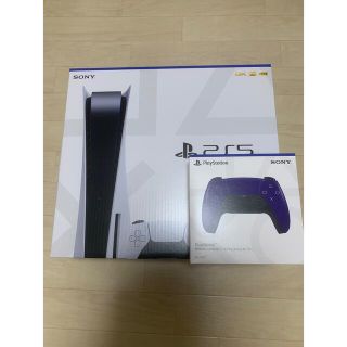 プレイステーション(PlayStation)のプレイステーション5 新品　未使用　コントローラー付き(家庭用ゲーム機本体)