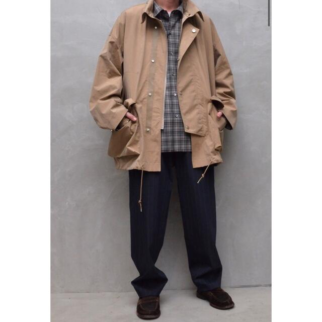 AURALEE(オーラリー)のAURALEE 21SS WASHED FINX RIPSTOP BLOUSON メンズのジャケット/アウター(ミリタリージャケット)の商品写真