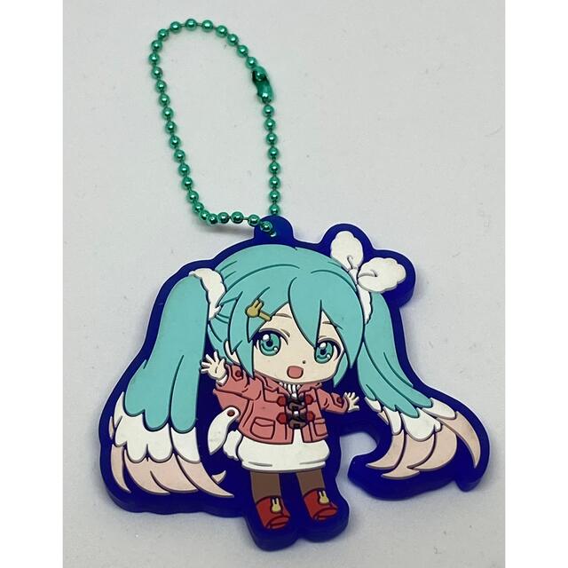 初音ミク ラバーストラップ 冬 ピンクのコート A-2 editorial.unju.edu.ar