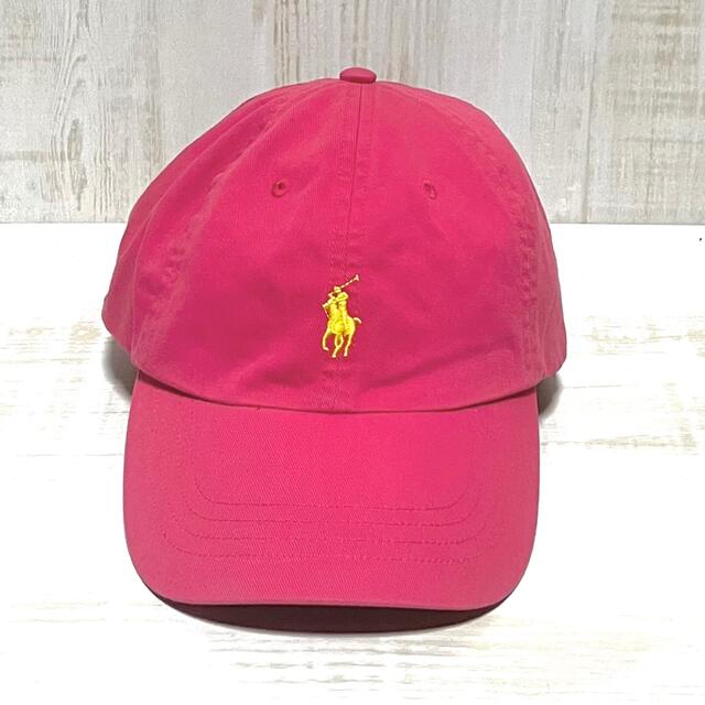 Ralph Lauren(ラルフローレン)の＊4792 ralph lauren ラルフローレン　コットン　ロゴ　キャップ メンズの帽子(キャップ)の商品写真