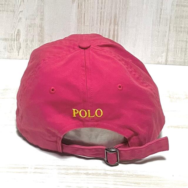 Ralph Lauren(ラルフローレン)の＊4792 ralph lauren ラルフローレン　コットン　ロゴ　キャップ メンズの帽子(キャップ)の商品写真