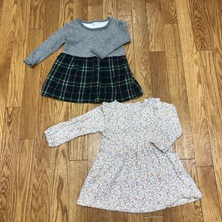 ムジルシリョウヒン(MUJI (無印良品))の子供服 90 女の子 90 ワンピース(ワンピース)