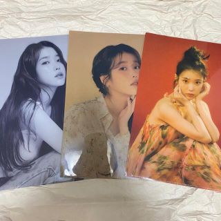 IU クリアファイル　3点セット(K-POP/アジア)