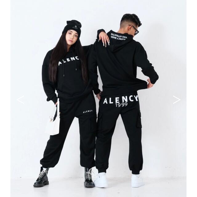 激安通販サイト) ALENCY フーディー スウェット 上下セット