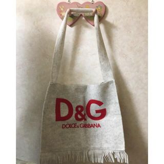 ドルチェアンドガッバーナ(DOLCE&GABBANA)のD&G ドルチェ&ガッバーナ　フェルトバッグ(トートバッグ)