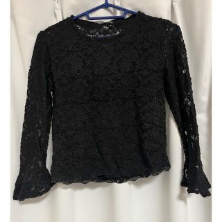 ベルシュカ(Bershka)の総レース トップス カットソー　七部丈(カットソー(長袖/七分))