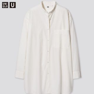 ユニクロ(UNIQLO)のUNIQLO ユニクロユー オーバーサイズシャツ(シャツ/ブラウス(長袖/七分))