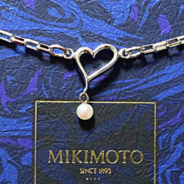 MIKIMOTO(ミキモト)の新品 パール ブレスレット ハート ゴージャス 真珠 MIKIMOTO ミキモト レディースのアクセサリー(ブレスレット/バングル)の商品写真