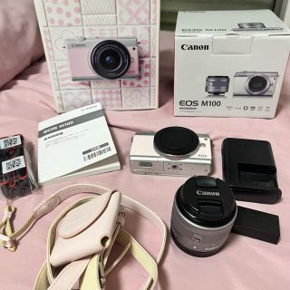 Canon - Canon EOS M100 リミテッドピンクキットの通販 by