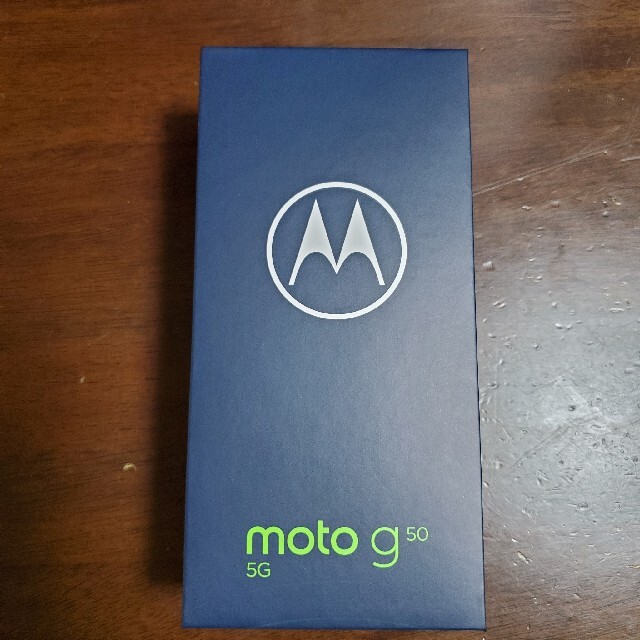 Motorola(モトローラ)のMotorola moto g50 5G テンダーグリーン スマホ 本体 スマホ/家電/カメラのスマートフォン/携帯電話(スマートフォン本体)の商品写真