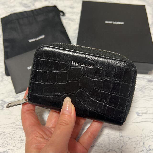 Saint Laurent(サンローラン)のSaint Laurent ミニウォレット コインケース 財布 メンズのファッション小物(コインケース/小銭入れ)の商品写真