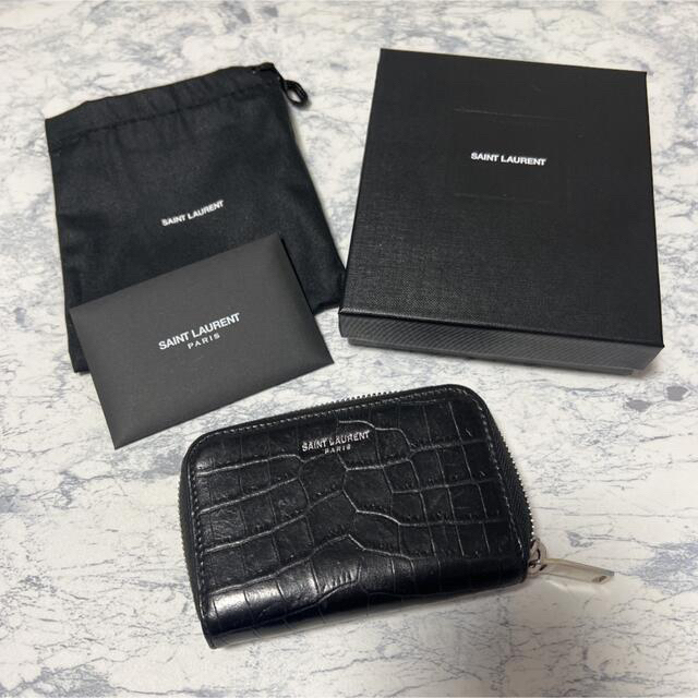 Saint Laurent(サンローラン)のSaint Laurent ミニウォレット コインケース 財布 メンズのファッション小物(コインケース/小銭入れ)の商品写真