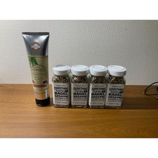 organic hand&body creme&ベーグル セサミ 4瓶セット(ボディクリーム)