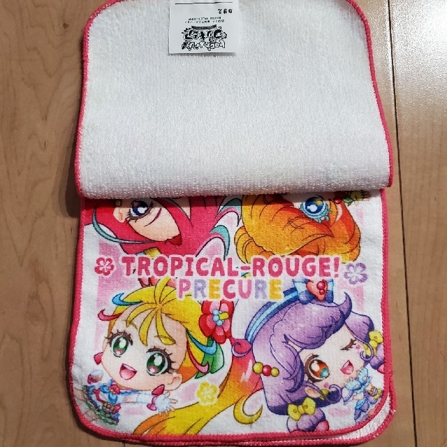 最終値下❢❢  プリキュア  ミニハンカチ&プチタオルセット エンタメ/ホビーのおもちゃ/ぬいぐるみ(キャラクターグッズ)の商品写真