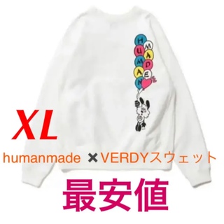 HUMAN MADE Verdy VICK ロングスリーブ Tシャツ ロンT 白 | 22SS HUMAN 