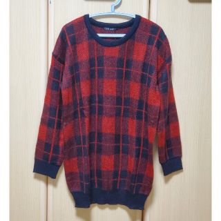 イング(INGNI)の〈タグ付き新品〉INGNI イング ニット セーター 赤×紺(ニット/セーター)